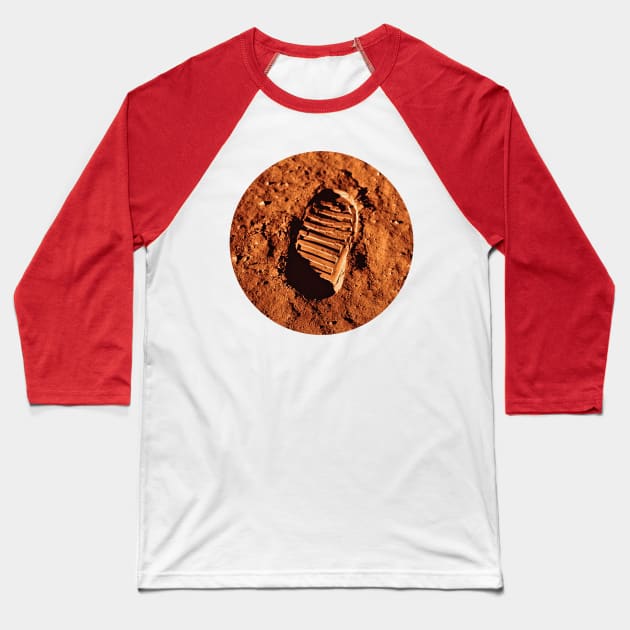 Bootprint Baseball T-Shirt by Ekliptik